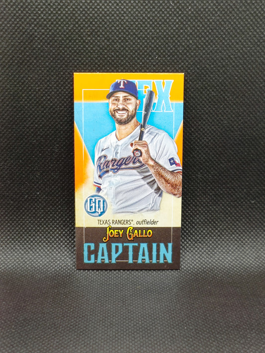 Joey Gallo - 2021 Topps Gypsy Queen Captain Insert - Texas Rangers