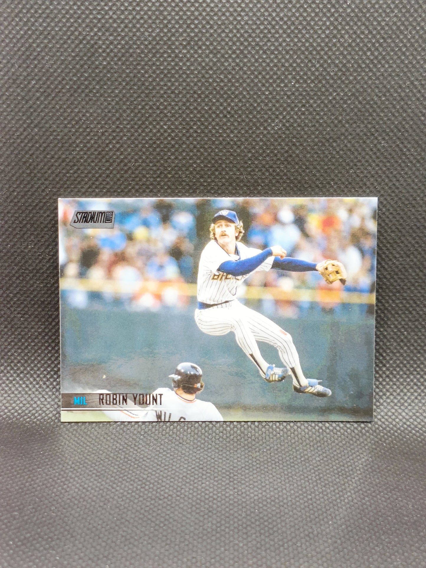 Robin Yount - 2021 Topps Stadium Club Black Foil - Milwaukee Brewers