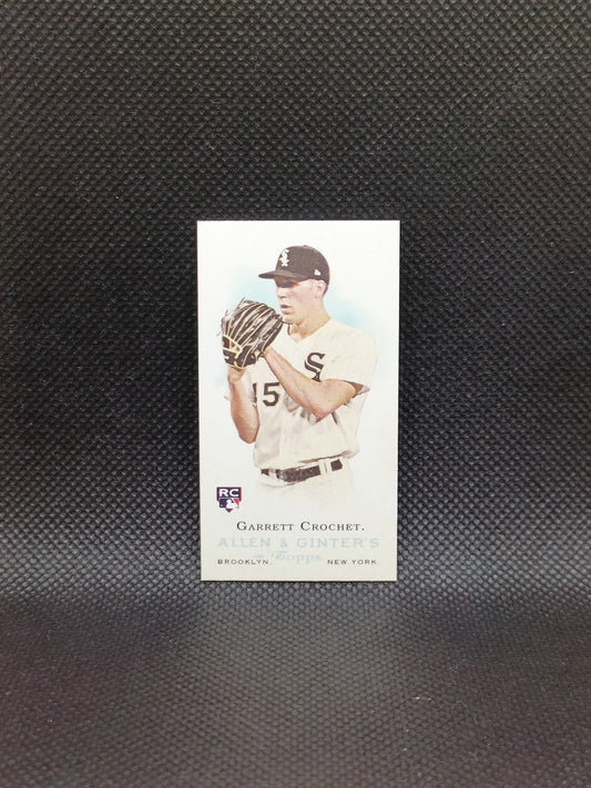 Garrett Crochet - 2021 Allen & Ginter Rookie Mini Design Variation - Chicago White Sox